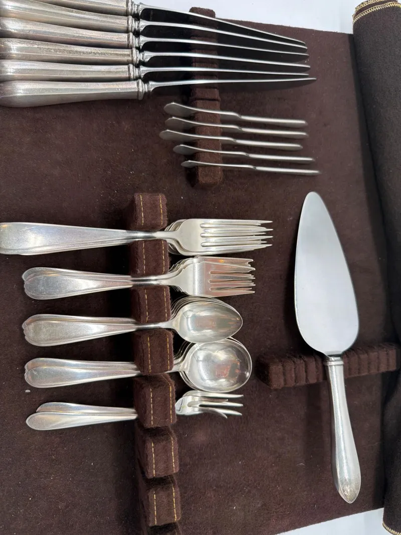 Sherry by Sontag Sterling Silver Flatware Collection – 1,664+ Grams To - Anacortes Estate Auction – Sterling Silver, Jewelry & Incredible Finds | Ocean Bid Auction