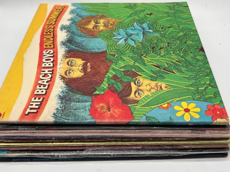 Beach Boys, Boz Scaggs & Classic Rock Vinyl Record Collection Lot - Anacortes Estate Auction – Sterling Silver, Jewelry & Incredible Finds | Ocean Bid Auction