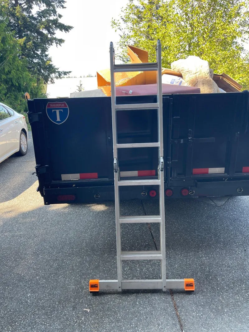 Krause Multi-Position Folding Ladder Scaffold Work Platform - Anacortes Estate Auction – Sterling Silver, Jewelry & Incredible Finds | Ocean Bid Auction