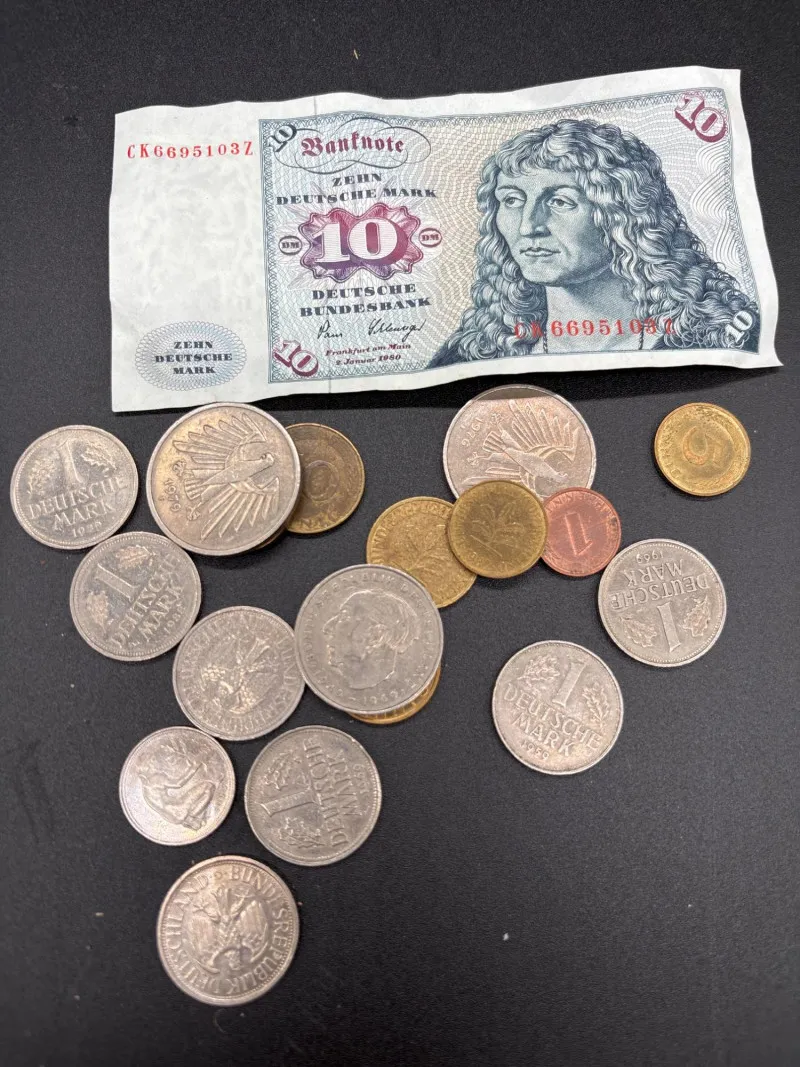 Vintage German Deutsche Mark Currency Collection - Anacortes Estate Auction – Sterling Silver, Jewelry & Incredible Finds | Ocean Bid Auction