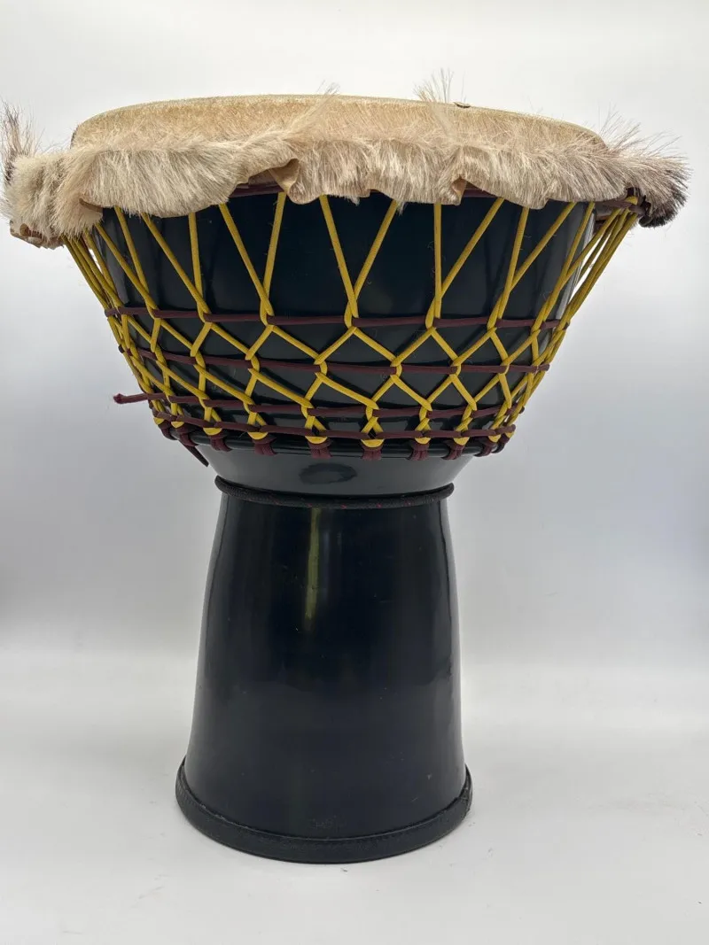 Large Handcrafted Djembe Drum with Hide Drumhead - Anacortes Estate Auction – Sterling Silver, Jewelry & Incredible Finds | Ocean Bid Auction