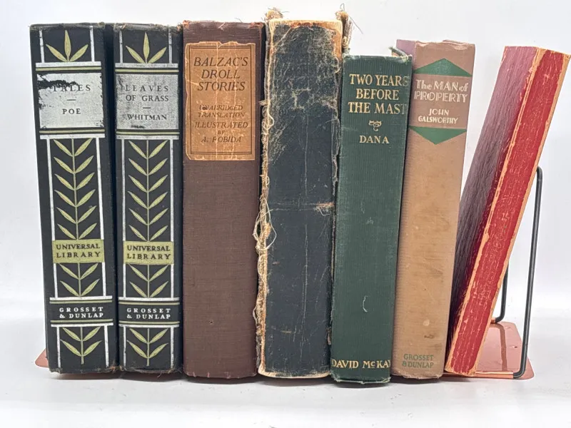 Vintage Classic Literature & Poetry Book Collection - Anacortes Estate Auction – Sterling Silver, Jewelry & Incredible Finds | Ocean Bid Auction