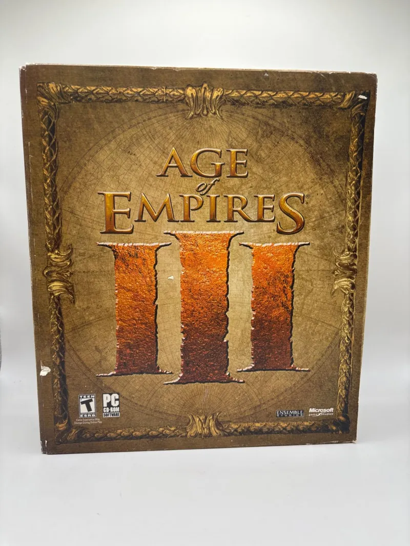 Age of Empires III Collector’s Edition PC Game Box Set Microsoft - Spring Treasure Auction – Vintage Finds & New-In-Box Surprises. | Ocean Bid Auction