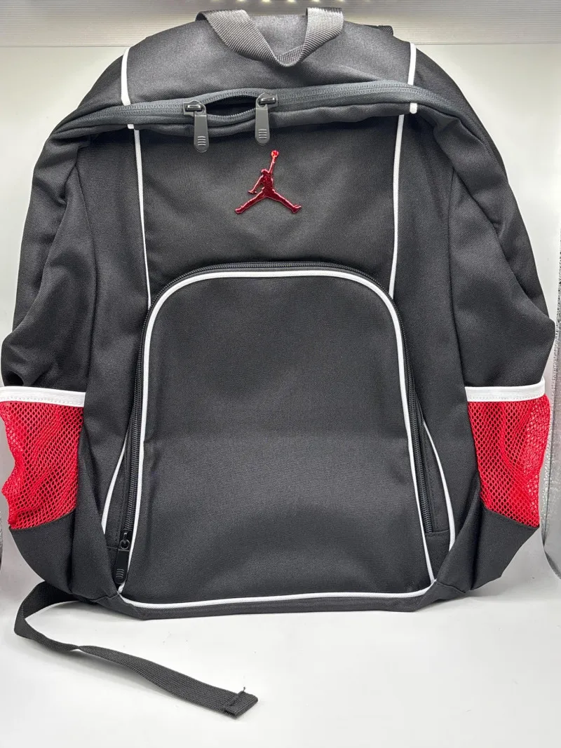 Nike Air Jordan Backpack Black w/ Red Jumpman Logo NWT - Spring Treasure Auction – Vintage Finds & New-In-Box Surprises. | Ocean Bid Auction
