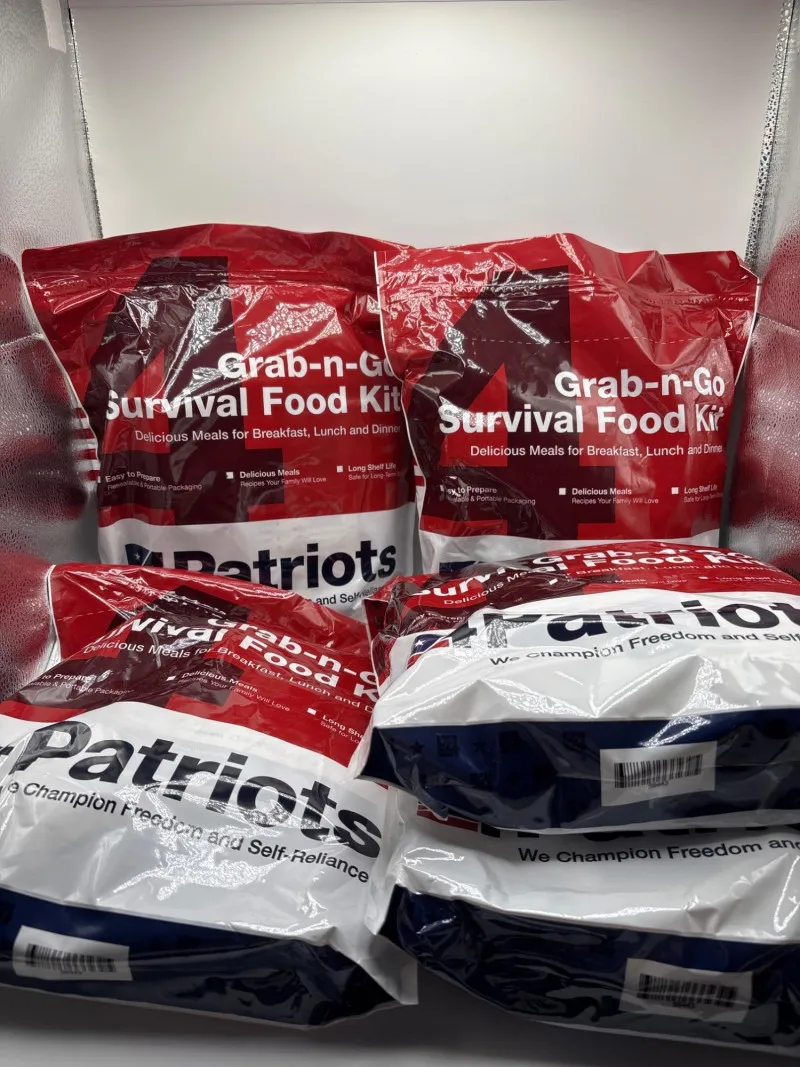 4Patriots Grab-and-Go Emergency Food Kits Lot of 5 Survival Meals - Spring Treasure Auction – Vintage Finds & New-In-Box Surprises. | Ocean Bid Auction