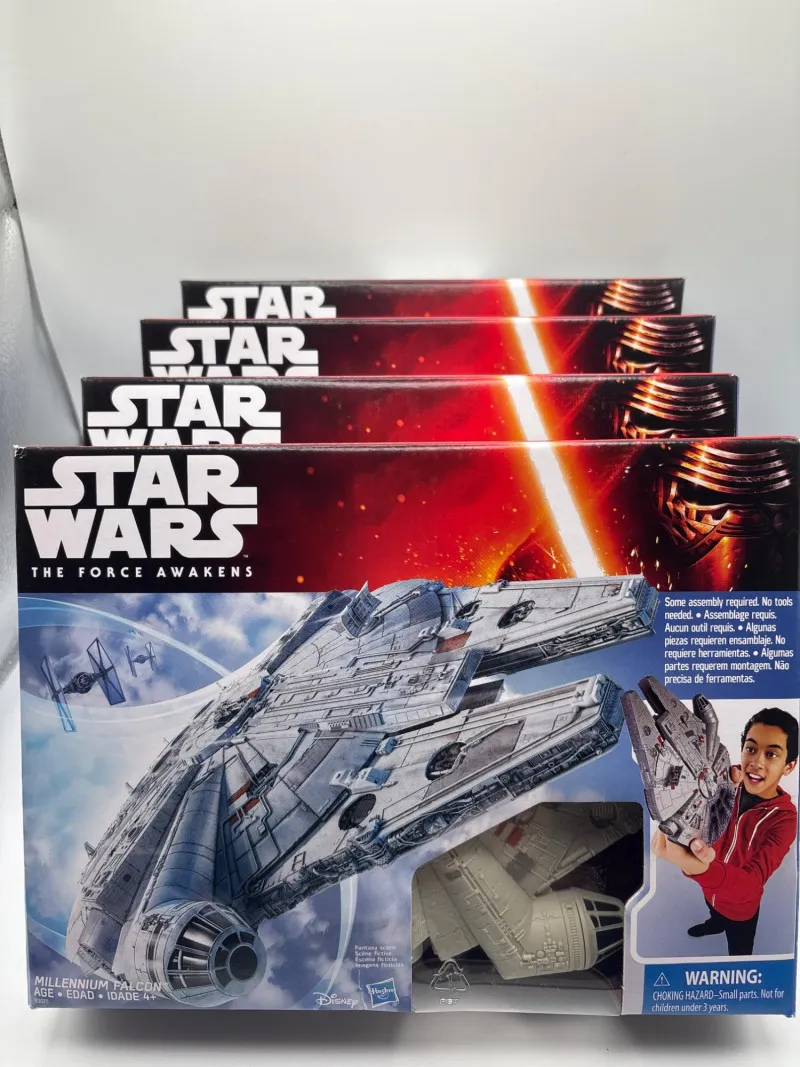Star Wars Millennium Falcon Toy NIB Lot of 4 The Force Awakens - Spring Treasure Auction – Vintage Finds & New-In-Box Surprises. | Ocean Bid Auction