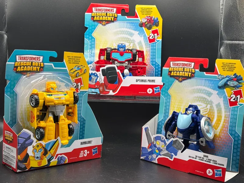 Transformers Rescue Bots Academy Optimus Prime Bumblebee NIB Lot - Spring Treasure Auction – Vintage Finds & New-In-Box Surprises. | Ocean Bid Auction
