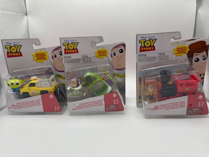 Toy Story Mini Vehicles Buzz Woody Alien NIB Lot of 5 - Spring Treasure Auction – Vintage Finds & New-In-Box Surprises. | Ocean Bid Auction
