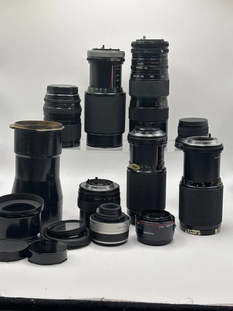 Vintage Camera Lens Lot Hexanon 135mm Tokina Telephoto + Projection - Spring Treasure Auction – Vintage Finds & New-In-Box Surprises. | Ocean Bid Auction