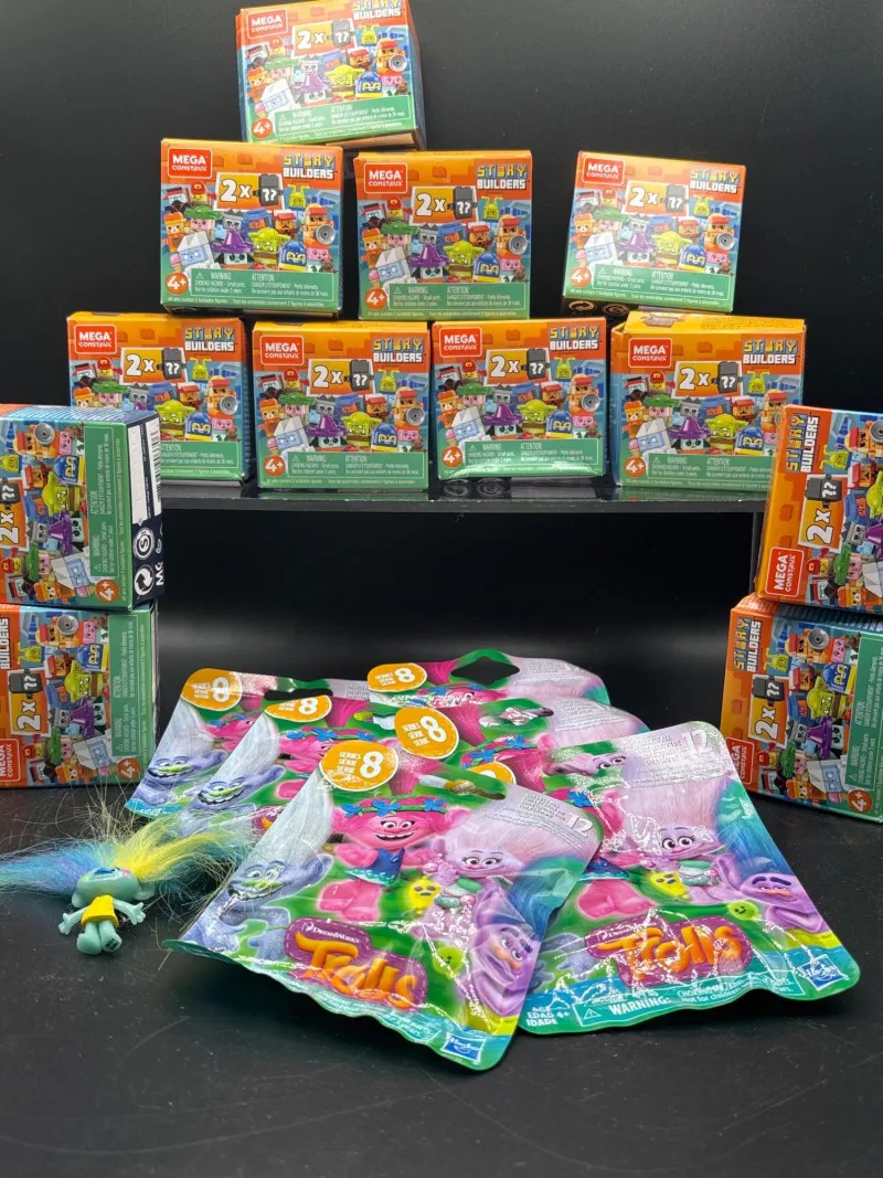 Mega Construx Story Builders & Trolls Surprise Doll Toy Lot 18 - Spring Treasure Auction – Vintage Finds & New-In-Box Surprises. | Ocean Bid Auction