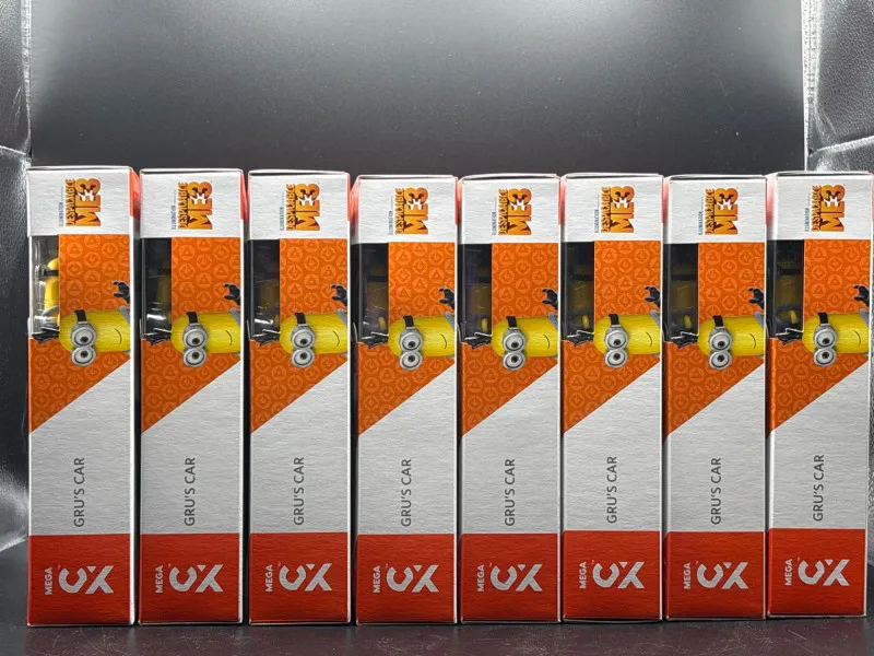 Lot of 8 Mega Construx Despicable Me Gru’s Car Sets New in Box - Spring Treasure Auction – Vintage Finds & New-In-Box Surprises. | Ocean Bid Auction