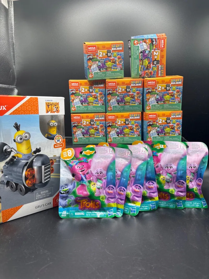 Mega Construx Story Builders Trolls & Minions Lot Easter Basket Fun - Spring Treasure Auction – Vintage Finds & New-In-Box Surprises. | Ocean Bid Auction