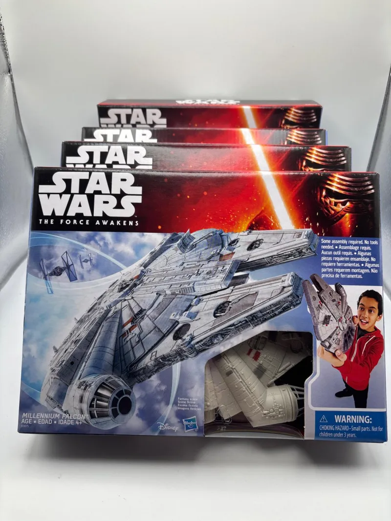 Star Wars Millennium Falcon Toys NIB Lot of 4 Force Awakens-3 - Spring Treasure Auction – Vintage Finds & New-In-Box Surprises. | Ocean Bid Auction