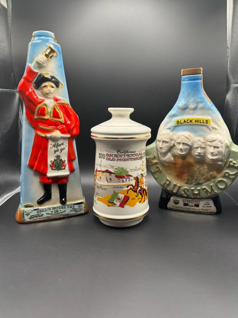 Vintage Decanter Lot Bell’s, Jim Beam & Bicentennial - Spring Treasure Auction – Vintage Finds & New-In-Box Surprises. | Ocean Bid Auction