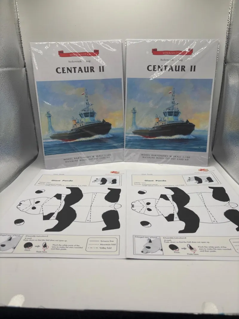 2x JSC 105 Centaur II Tugboat Paper Model Kits 1:100 Scale Ship - Spring Treasure Auction – Vintage Finds & New-In-Box Surprises. | Ocean Bid Auction