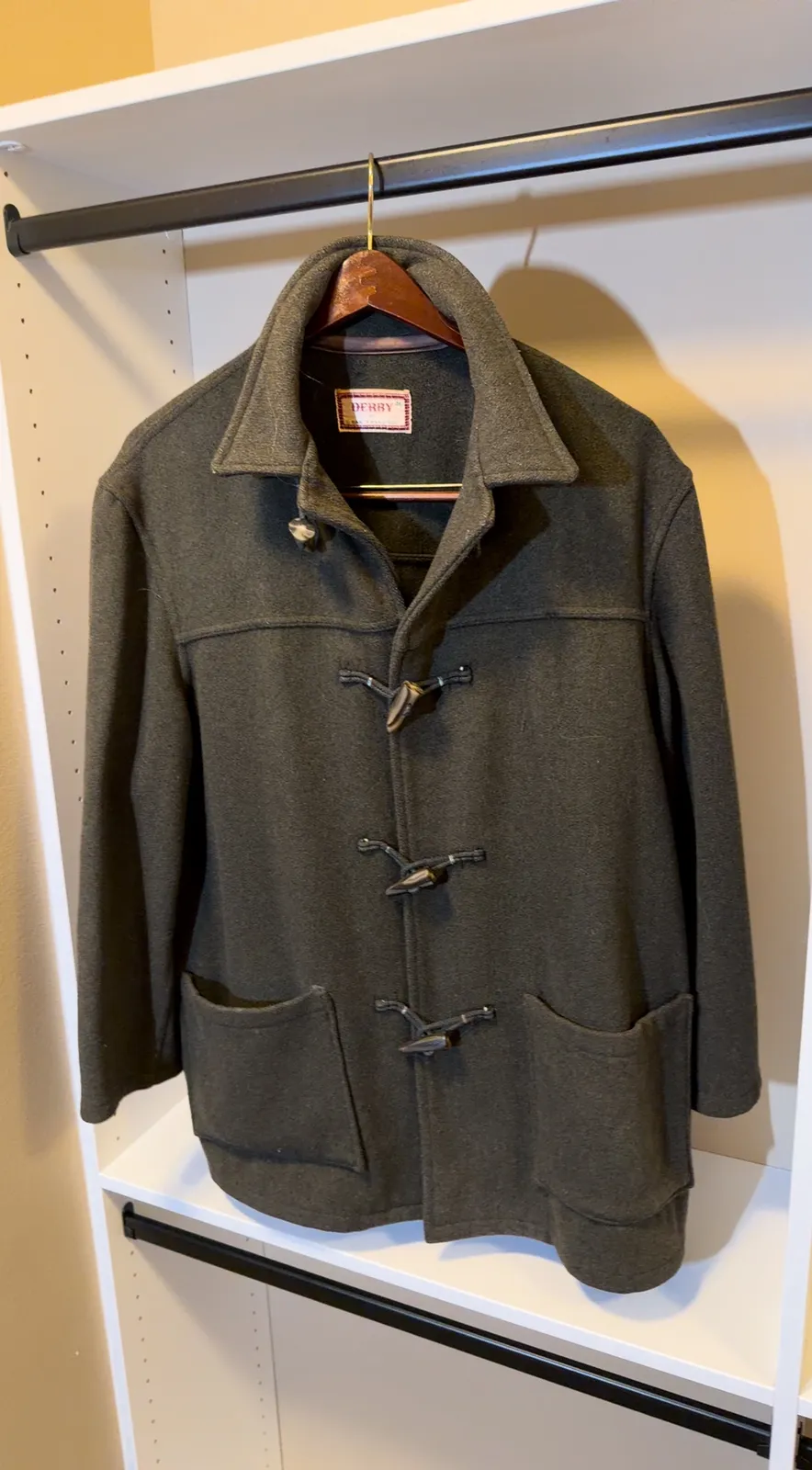 Derby Vintage Wool Coat San Francisco
