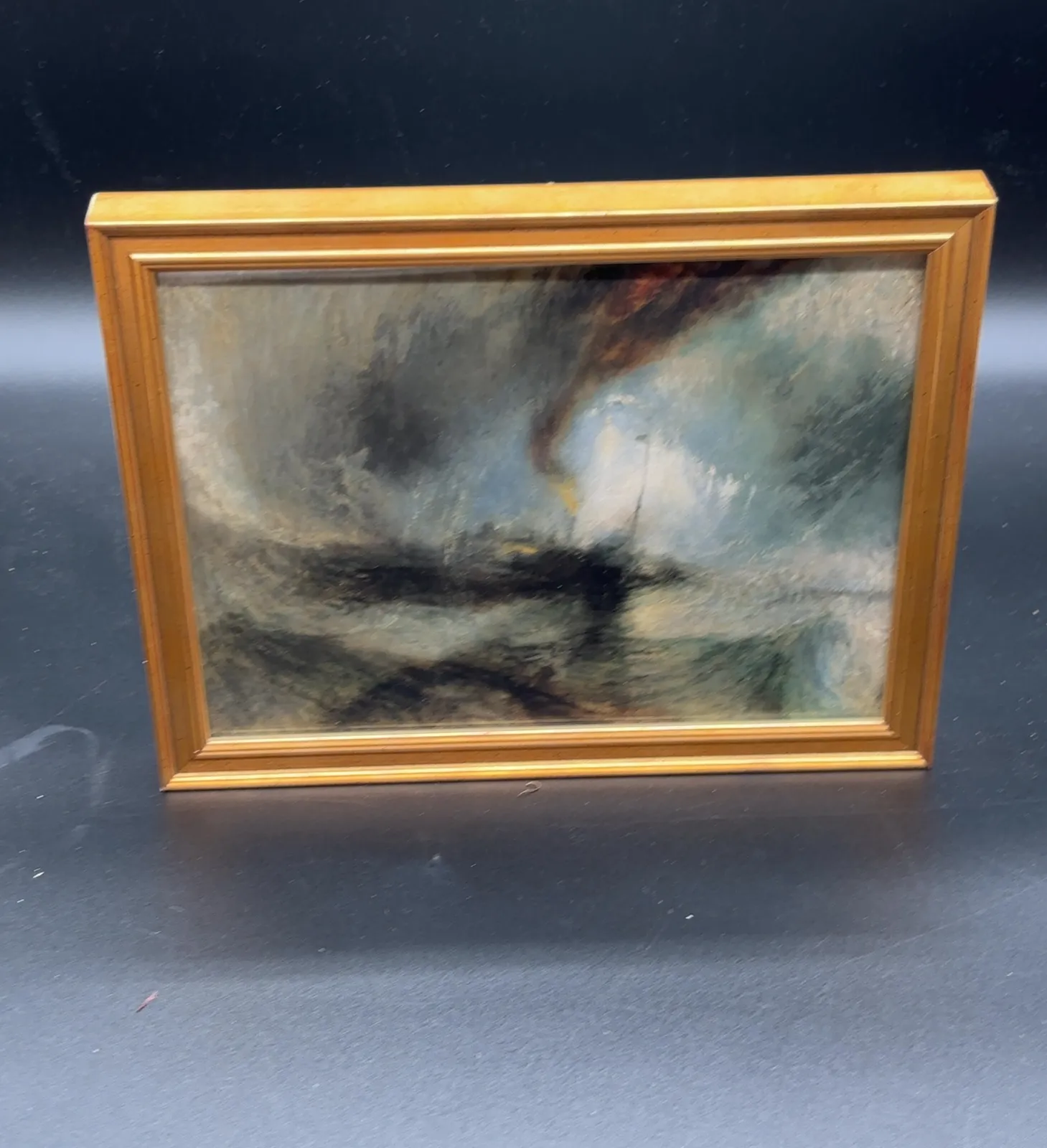 J.M.W. Turner Framed Art Print of Snow Storm