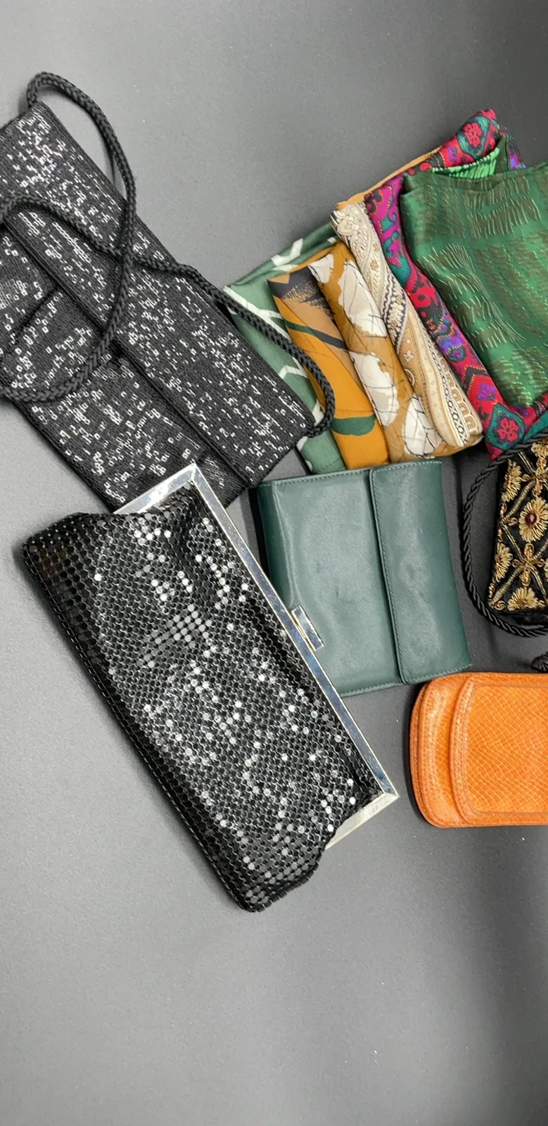Scarves and Evening Bags Style & Co Sequin Clutch Lot