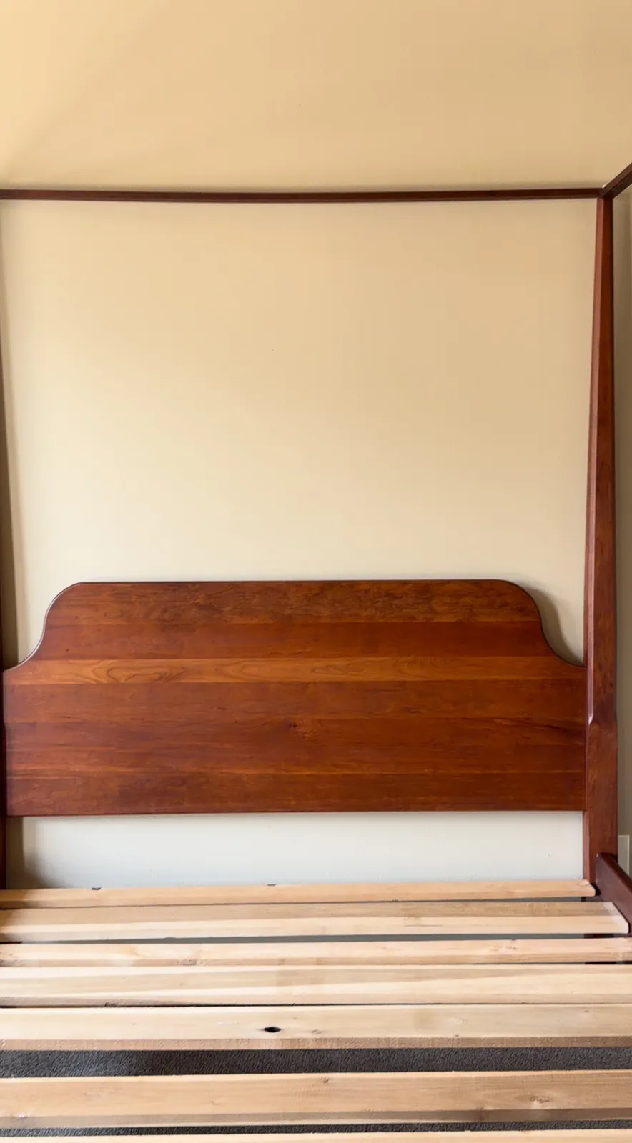 Queen Size Canopy Bed Frame 84 in Tall