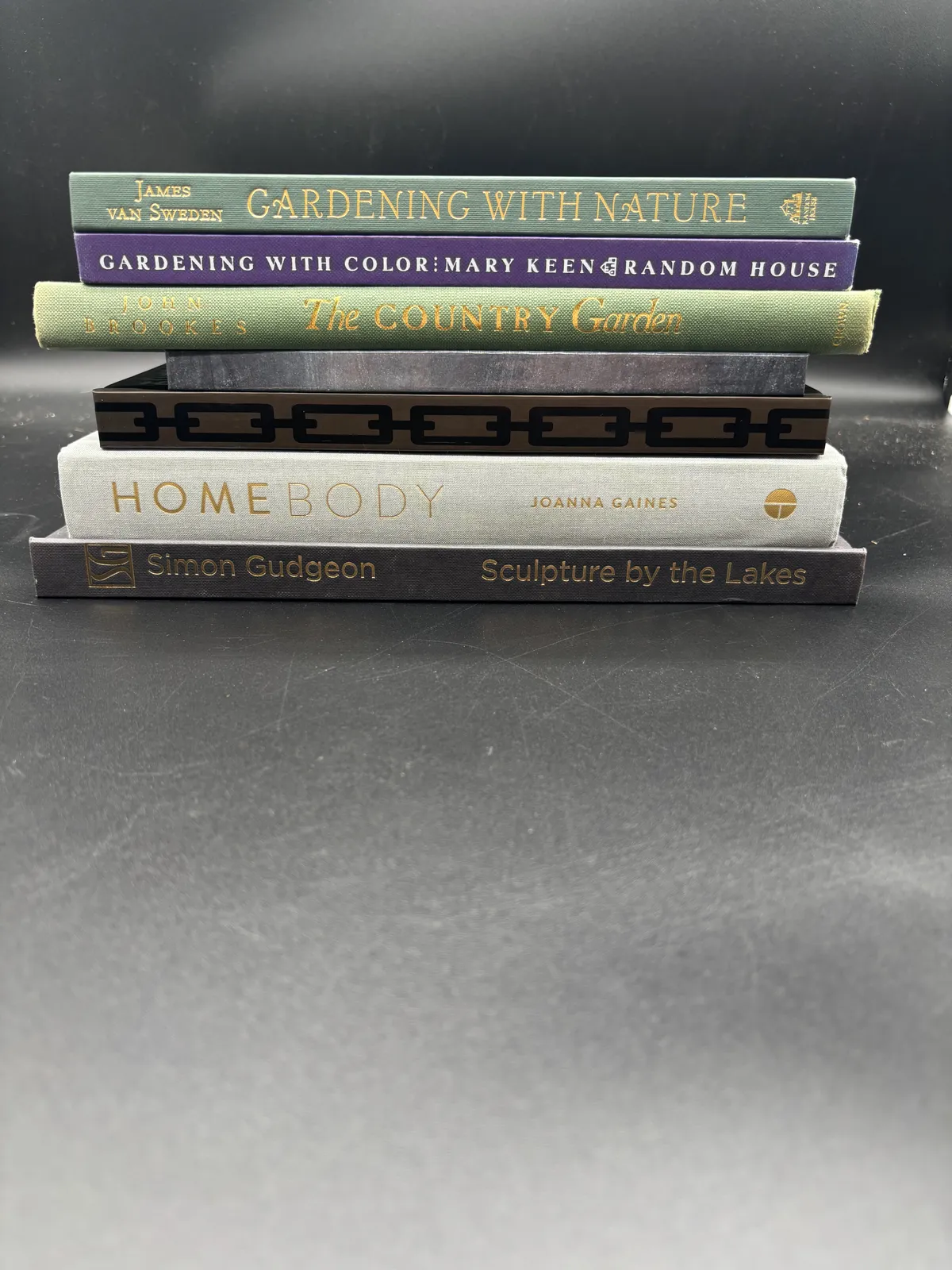 Gardening Design & Sculpture Hardcover Book Lot