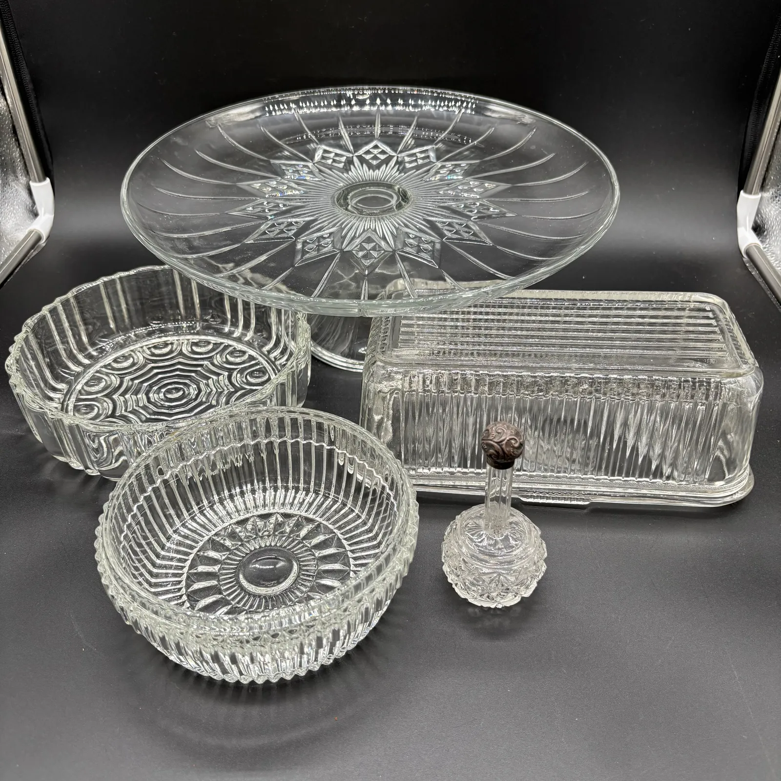 Vintage Glassware Collection for Elegant Dining
