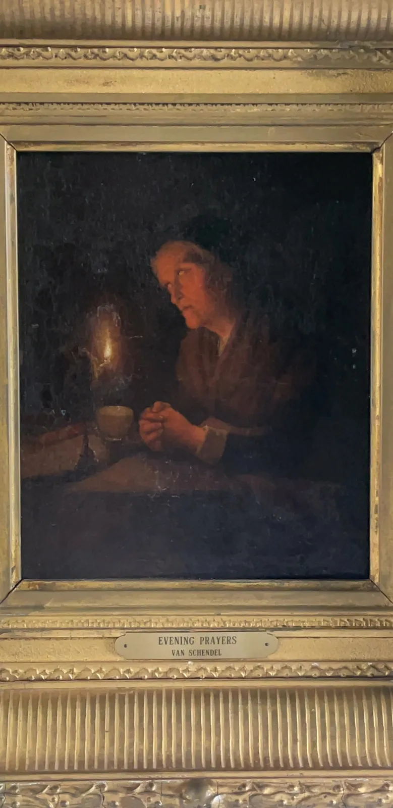 Evening Prayers Van Schendel Painting