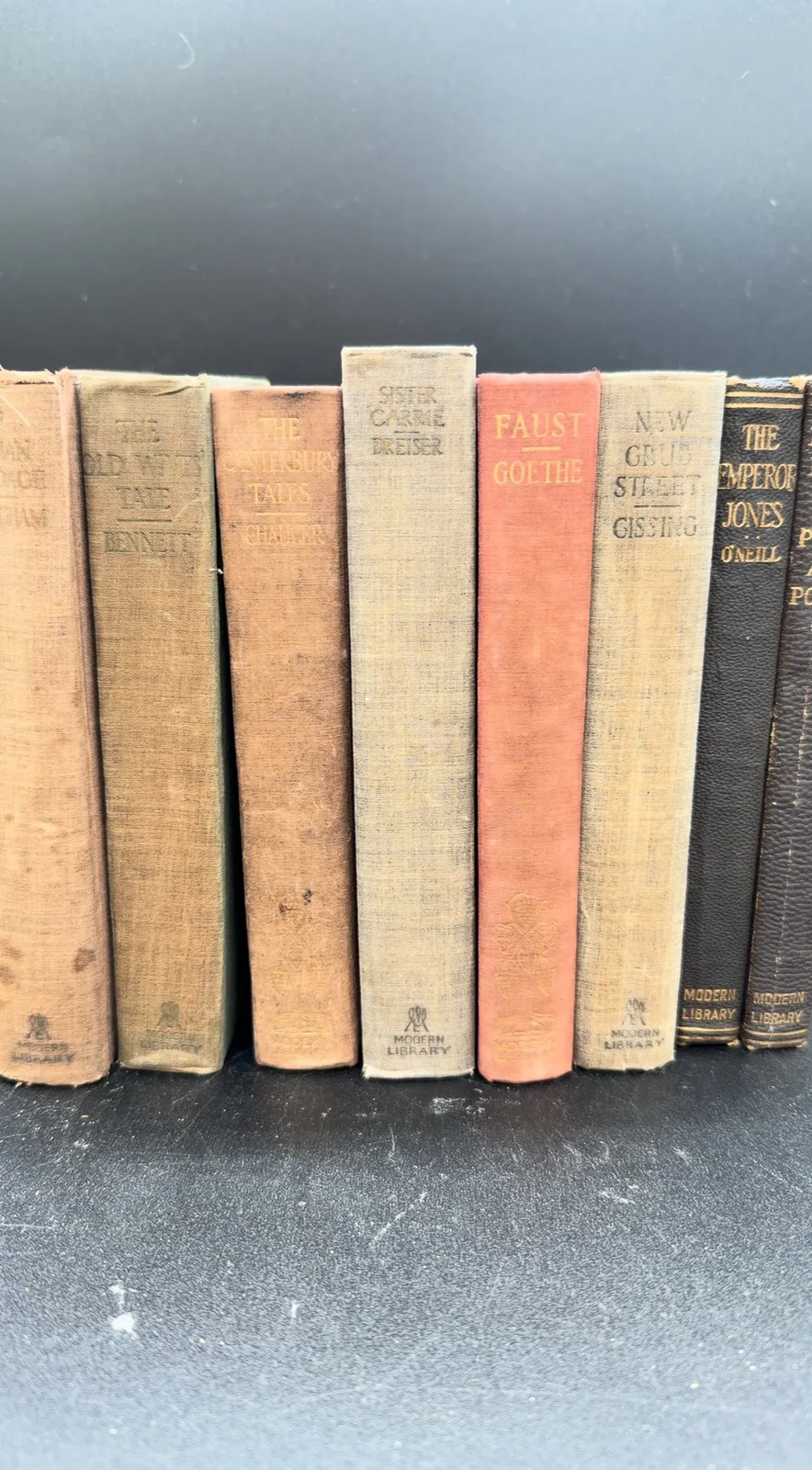 Vintage Modern Library Book Lot of 8 Classics